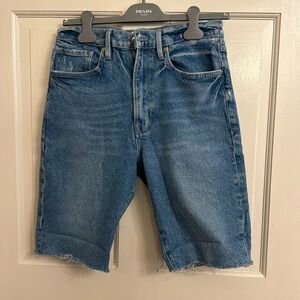 Frame Le Vintage Denim Shorts size 30